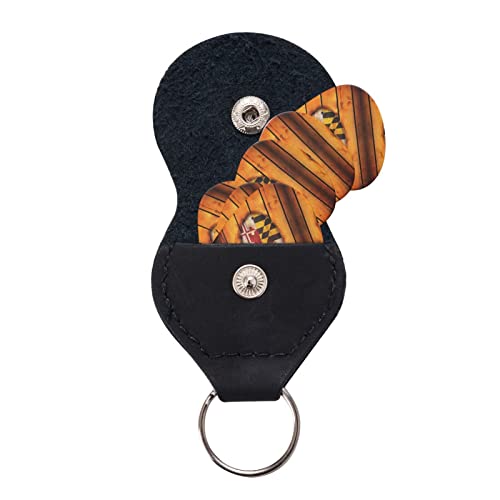 Maryland Flag Lot de 6 médiators pour guitare acoustique, guitare électrique, basse, ukulélé – fins, moyens et épais - Les Beatles, Paul McCartney, John Lennon, RIngo Starr, George Harrison Maryland Flag Lot de 6 médiators pour guitare acoustique, guitare électrique, basse, ukulélé - fins, moyens et épais – Image 6