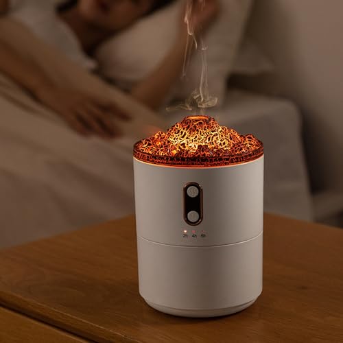 Volcan à méduse diffuseur humidificateur d'arôme 450 ml - 8