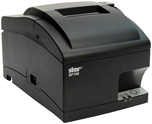 Star Micronics SP742MC Parallel Impact Receipt Printer with Auto-cutter and Internal Power Supply - Gray