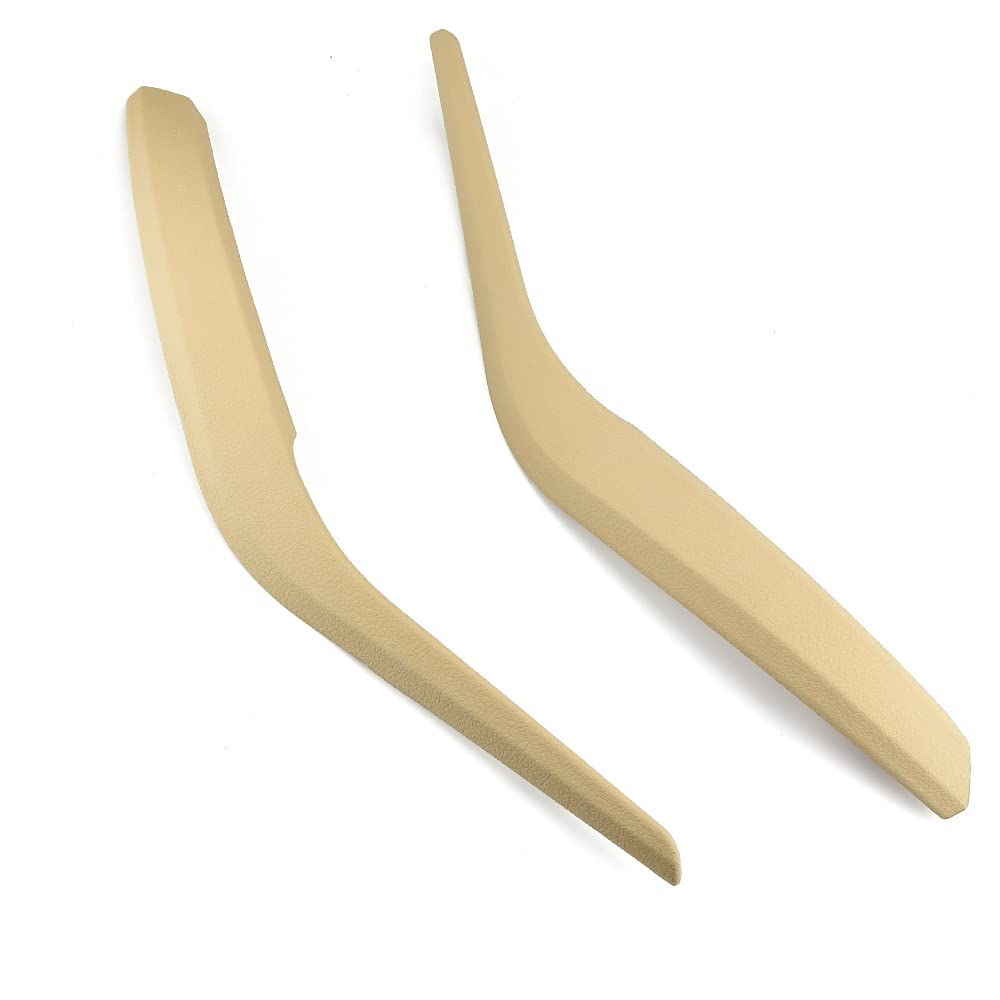 2 x Maniglie per interni auto ABS per pannello interno sinistro e destro compatibile con bracciolo per B-MW X1 E84 2010-2016 - Beige