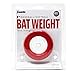 Franklin Sports Baseball + Softball Donut Bat Weight - 16 oz. for Adult + Youth Baseball + Softball Bats - Donut Batting Weight for Swing Training - Fits All Standard Bats, 24-Inch