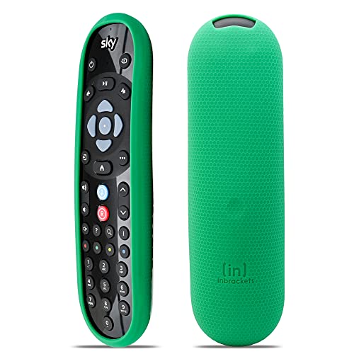 Inbrackets Case Skin for Sky Q Remote, Shockproof Cover Case Skin for Latest Sky Q Remote Control EC202