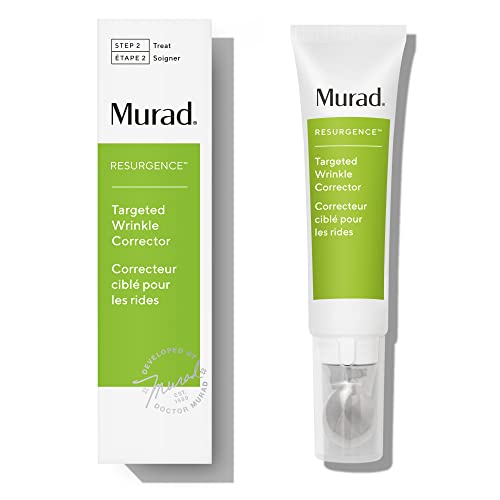 Murad Resurgence Targeted Wrinkle Corrector - Hyaluronic Acid Anti-Aging Wrinkle Cream for Face with Peptides â€“ Deep Wrinkle Filler Smooths & Minimizes, 0.5 Fl Oz