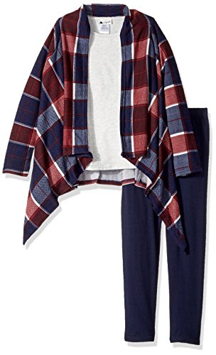 Image of Youngland girls Tunic, Legging and Cozy Cardigan OutfitPants Set