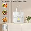 Thank You Gift, Tote Bags for Women, Sometimes People Forget How Amazing They Are, Canvas Tote Bag Reusable Shopping Bags, Appreciation Gifts for Mentor Colleagues Teacher Nurses Family Friends #4