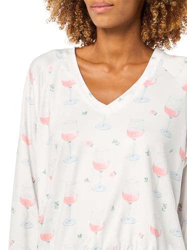 Image of PJ Salvage Women's [Amazon Exclusive] Cloud Jersey Open-bottom Pajama 2-piece Pj Set