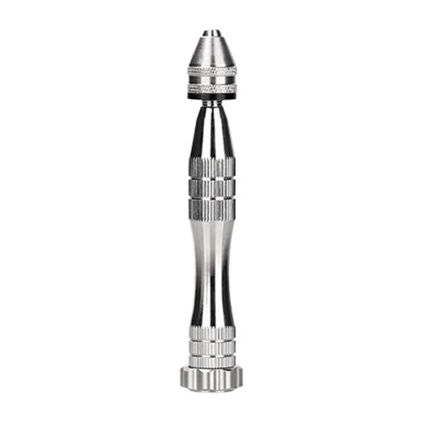 Perceuse à main miniature en aluminium pour travail du bois et bijoux de 115mm