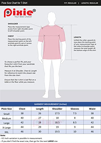 Image of Stylish and Handsome Mandarin Collar Half Sleeves T Shirt for Men Combo (Pack of 1)