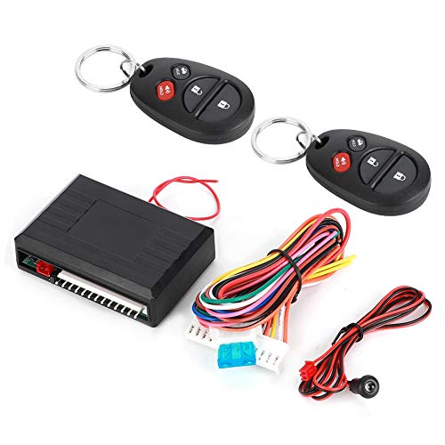 Universal Car Anti-Theft System 4 Buttons Keyless Entry System Central Locking Kit Black
