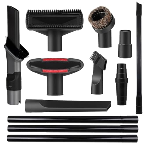 Image of Alrens 12PCS Vacuum Attachments for Shark NV752 NV751 NV650 NV680 NV800 & Rocket HV320 HV300, Vacuum Accessories with 2-in-1 Crevice Tool and 3PCS Vacuum Extension Wands