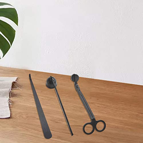 gazechimp Conjunto de acessórios de vela de 3 peças, kit de manutenção de velas de aço inoxidável, f