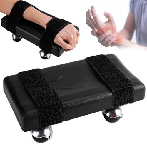 Shoulder Rehab Skateboard - Upper Limb Rehabilitation Training Device with 360° Flexible Rotation & Double Fixation for Stroke & Nerve Injuries