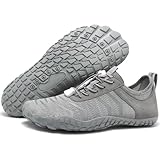 Barezoey 2026 New Hiking Barefoot Shoes Womens Mens Footwear,Wide Toe Box Water Shoe for Women Men,Zero Drop Comfortable & Non-Slip Barefoot Vitality Shoe Women's Athletic Footwear for Walking Hiking