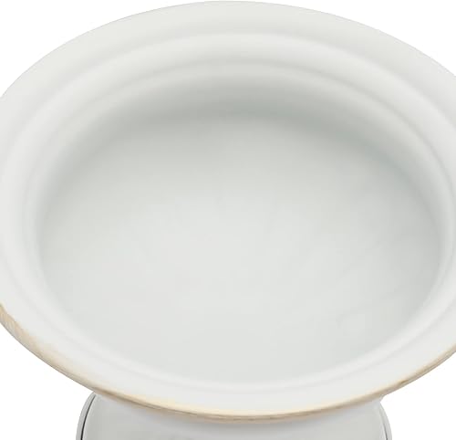 Miniatura 5 de 10 macetas de metal dorado de 4.7 pulgadas de metal para mesa de boda, arreglo floral, jarrón de trompeta de compota para fiesta, cumpleaños,