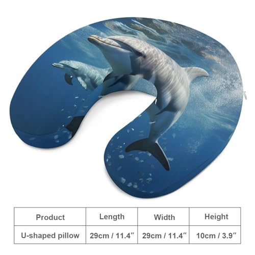 Almohada de viaje espuma viscoelástica tamaño único miniatura 2