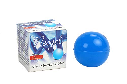 Image of ONYXNEO Neogel Silicon Palm & Hand Exercise Gel Ball, Hard (Blue)