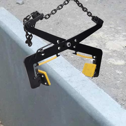 Pinzas de elevación Resistentes para Granito, mármol, Pizarra y ladrillo: Agarre Seguro, Capacidad de 500 kg, Ideales para Trabajos de construcción y albañilería.