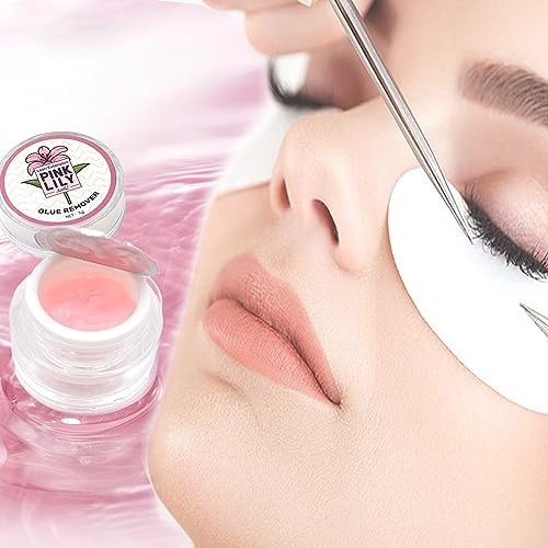 Eyelash Extension Remover Cream, Professional Eye Lash Glue Removal Cream Low Irritation Fast Acting Removing Glue Cream for Sensitive Lash Cleanser Eye Makeup - Image 4