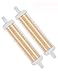 R7s led 118mm dimmbar Lampen 10 W Warmweiß 3000K ersatz 100 W Halogenlampen äquivalent, AC 220-240V 1100LM J Typ 180 Grad Doppelend-Flutlicht R7S LED Leuchtmittel (2er Pack)