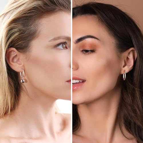 925 Sterling Silver Ball Drop Dangle Earrings Hypoallergenic Ball Drop Earrings for Women Fashion Jewelry4