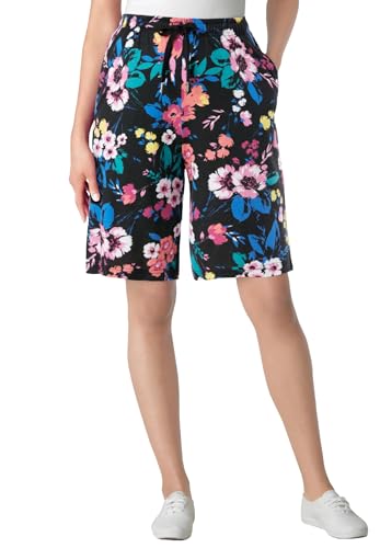 Woman Within Plus Size Sport Knit Short