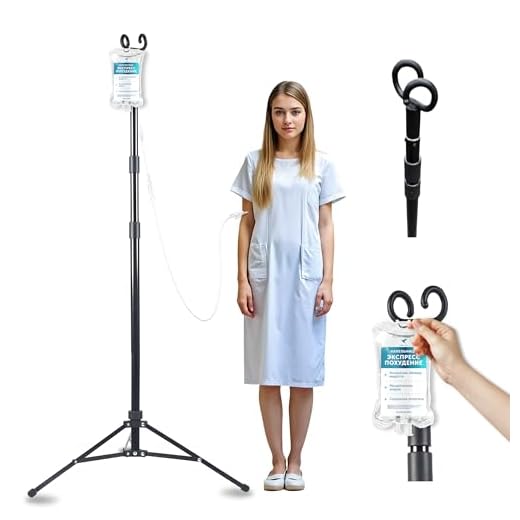 TidyFriend Lightweight IV Pole Stand