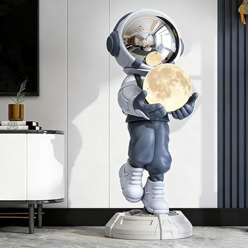 Estatua de Astronauta con Luz LED de Cambio de Color miniatura 5