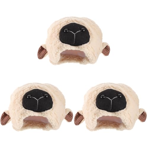 Chapeau mouton en peluche avec oreilles VANZACK pour déguisement et fête