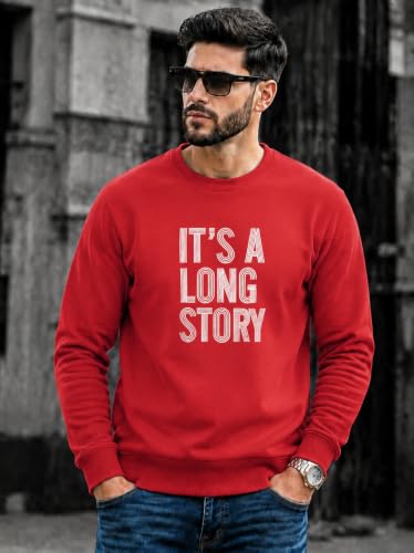 Image of Mack Jonney Men's Printed Fleece Sweatshirt|Full Sleeve Round Neck Winter Sweatshirt for Casual Wear|Travel|Gym & Everyday Style-mj-62