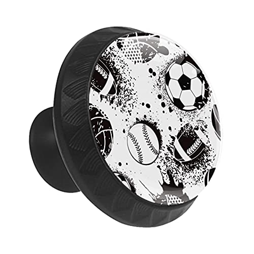 Boutons de tiroir baseball pour relooker une commode de chambre ou de creche