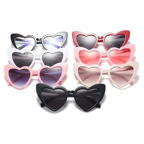 Gafas de resina for mujer con monturas creativas de corazón noir 5