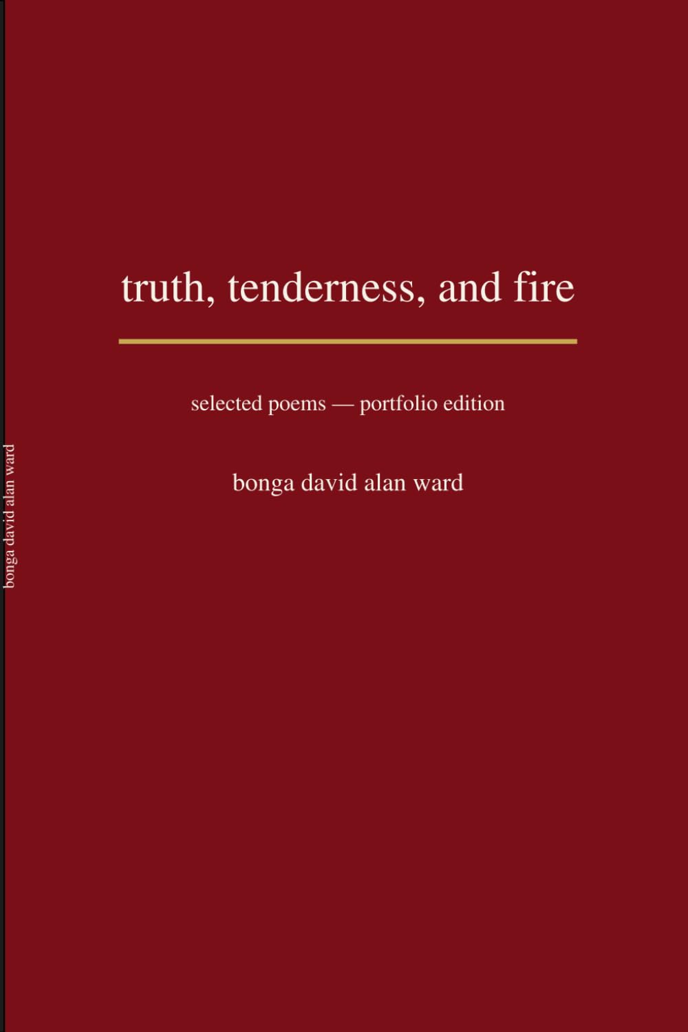 truth, tenderness, and fire: selected poems - portfolio edition