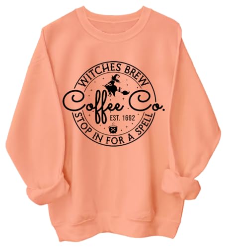 Witches Brew Coffee Co Sweatshirt, Witches Brew Coffee Company Stop In For A Spell Since 1962 Sweatshirt