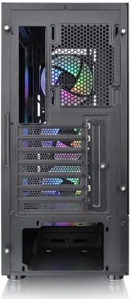 Thermaltake View 200 Plus ARGB TG Mid Tower Case Black Edition, CA-1X3-00M1WN-01