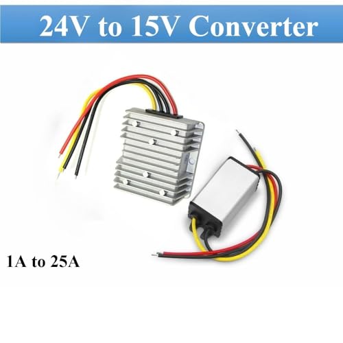 Convertisseur abaisseur de tension DC robuste et performant de 24V vers 15V - 4