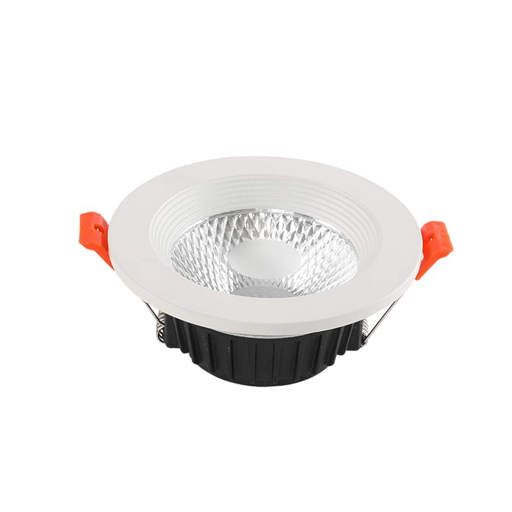 YNBSHGAA 5W,7W,12W,15W LEDRecessed Lighting White Round LED Recessed Downlight Kit Corridor LED Recessed Ceiling Light 3000K/4000K/6000K Selectable for Home,15w-6000K