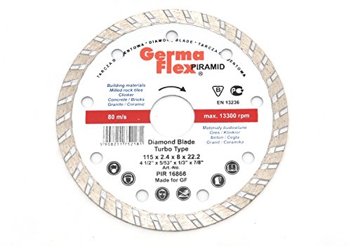 Germa Flex Piramid lama di taglio 125 mm in pietra...