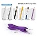 3 Pack Silicone Pencil Grips for Kids & Adults, Ergonomic Dual-Head Design for Handwriting, Drawing & Coloring, Improves Grip Control,Green/Blue/Purple
