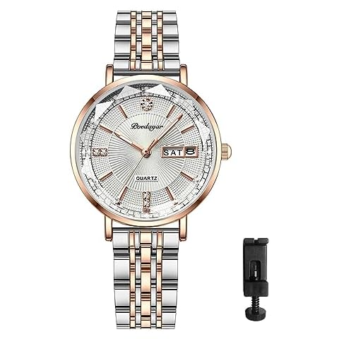 Silverora Montre Femme Acier Inoxydable Cover