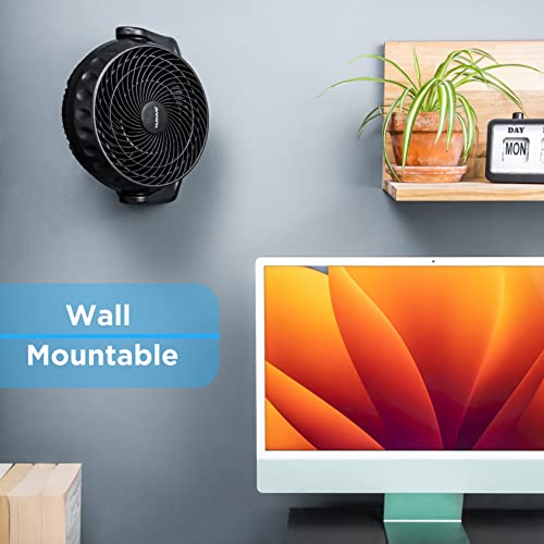 Black Turbo Desk Fan