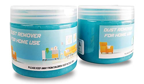 Pack of 2 Jelly Cleaning Gel for Keyboard Laptop Notebook dust Remover 160g x 2 for Home Office Electronics Detailing