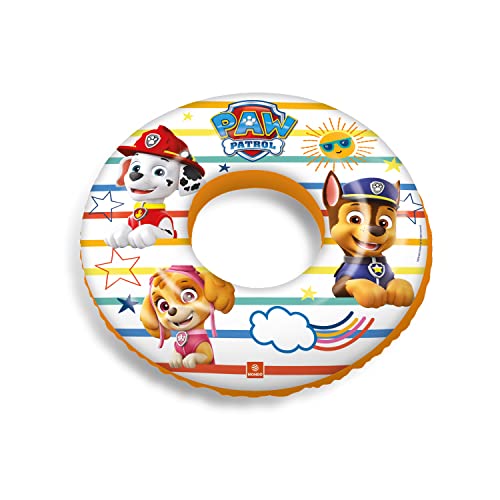 Mondo Toys - Paw Patrol Swim Ring - Flotador Hinchable Para Bebé – Flotante – Rosquilla Hinchable – Ideal Para Niño/Niña Utilizable En Piscina/Mar - 16629