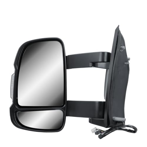 Rétroviseur gauche bras moyen électrique et chauffant avec clignotant pour Fiat Ducato Citroën Jumper Peugeot Boxer 2006 à aujourd'hui Opel Movano 2022 à...