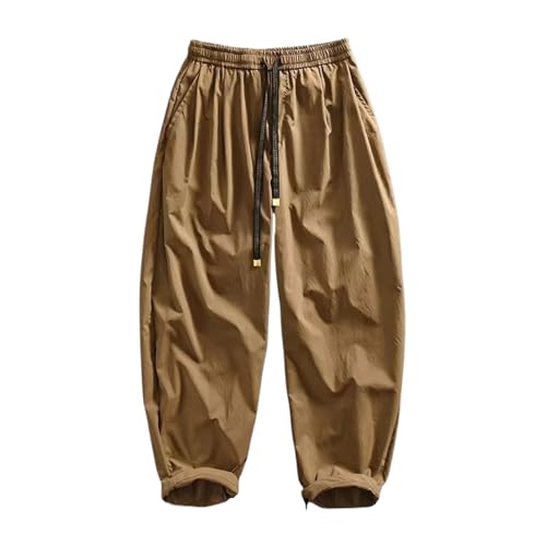 Pantalon de jogging doux streetwear pour homme en coton léger