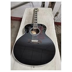 Professional Guitar Presys Blend 301 Pickups F50 Guitar Black Gloss Guild Acoustic Electric Guitar Suitable for Players… - Les Beatles, Paul McCartney, John Lennon, RIngo Starr, George Harrison