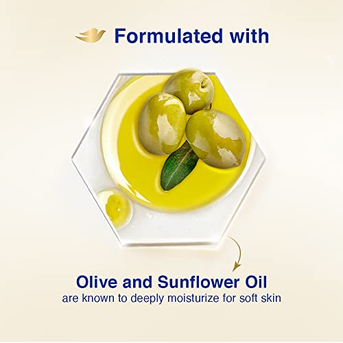 Image of Dove Exfoliating Body Polish Scrub, Fruity Scent, 298g & Dove Body Love Pro Age Body Butter For Mature Skin, Makes Skin Nourished & Radiant, Paraben Free, With Olive Oil & Sunflower Oil, 240g, Pink