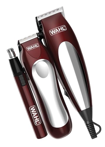 Wahl Home Pro Combo 3en1, set de regalo de cortapelos, cortapelos para hombre, afeitadora con cable, cortabarbas para hombre, recortadora de barba, recorte personal, set de cuidado personal masculino