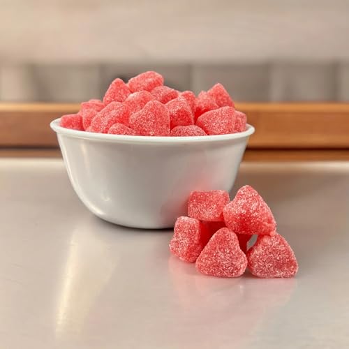 Sour Cherry Jelly Hearts - Bolsa resellable 1 lb miniatura 4