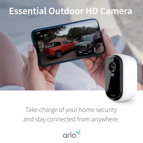 Arlo Essential Security Cameras Wireless Outdoor 1080p HD (2nd Gen, 2023 Release) - Battery Power, Person Recognition, Package Detection, Animated Preview, 1-Month Trial of Secure Plan, 3 Cam, White - image 7