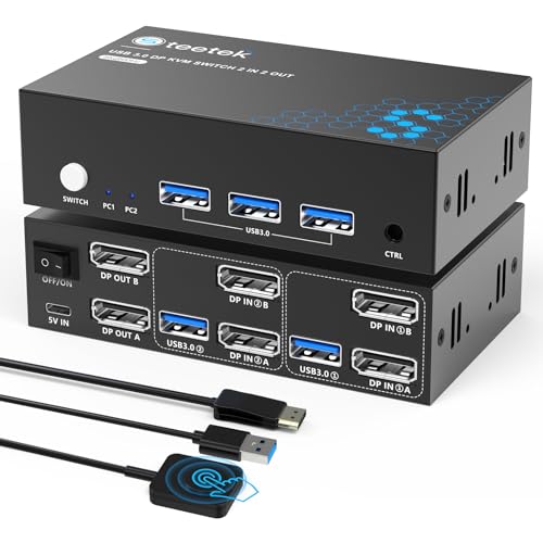 Commutateur KVM 8K pour éliminer les câbles de vos deux ordinateurs